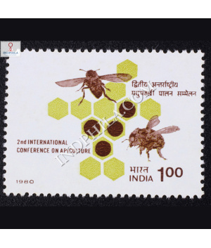 2ND INTERNATIONAL CONFERENCEON APICULTURE COMMEMORATIVE STAMP