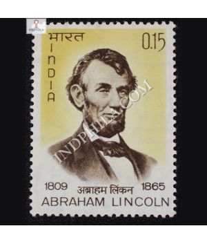 ABRAHAM LINCOLN 1809 1865 COMMEMORATIVE STAMP