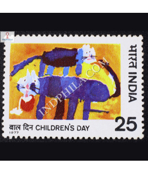CHILDRENS DAY CATS COMMEMORATIVE STAMP