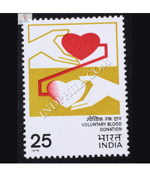 VOLUNTARY BLOOD DONATION COMMEMORATIVE STAMP