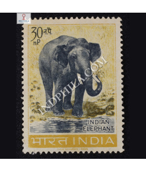 WILD LIFE SERIES INDIAN ELEPHANT COMMEMORATIVE STAMP