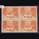 BASAVESWARA 12TH CENTURY BLOCK OF 4 INDIA COMMEMORATIVE STAMP