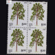 INDIAN TREES SAL BLOCK OF 4 INDIA COMMEMORATIVE STAMP