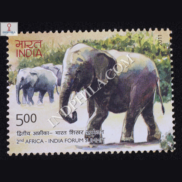 2nd Africa India Forum Summit 2011 S1 Commemorative Stamp