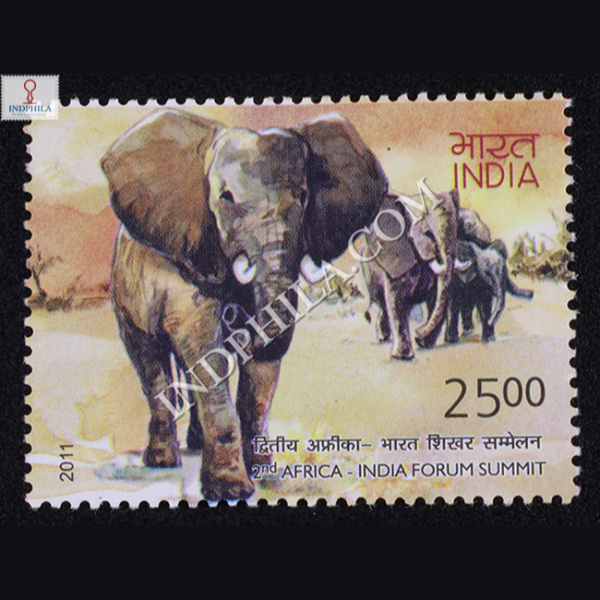 2nda Frica India Forum Summit 2011 S2 Commemorative Stamp