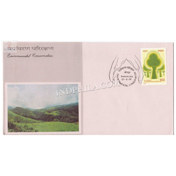 India 1981 Environmental Conservation Fdc