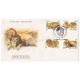 India 1999 Endangered Species Asiatic Lion Fdc