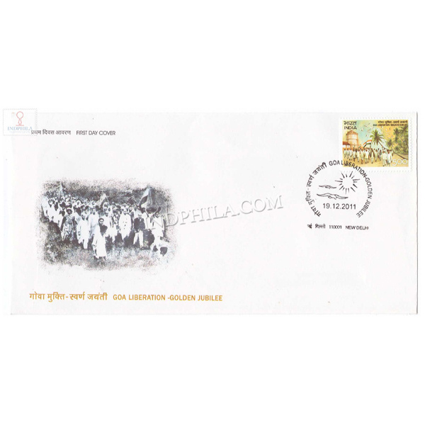 India 2011 Golden Jubilee Of Goa Liberation Fdc - Largest Online Dealer ...