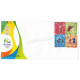 India 2016 Games Of The Xxxi Olympad Fdc