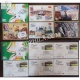 75 Years Of Independence Set Of 5 Cancelled Post Cards