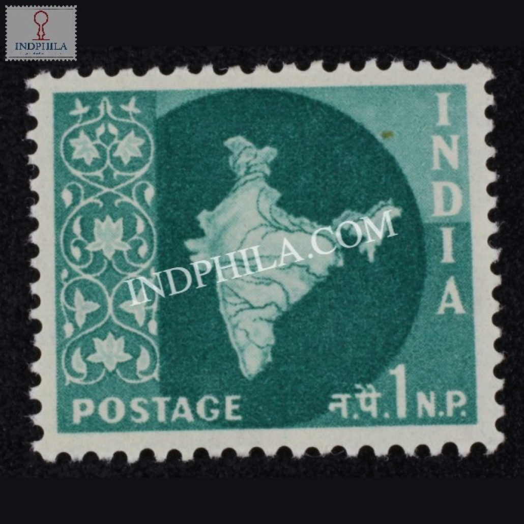 India 1960 Map Of India 1 Mnh Definitive Stamp - Largest Online Dealer ...