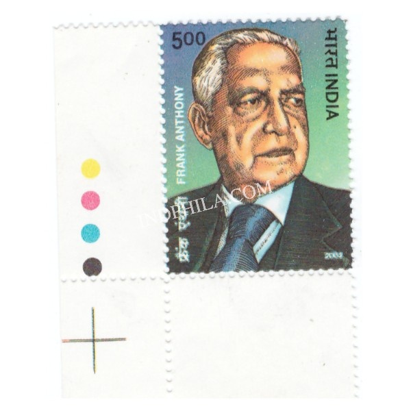 India 2003 Frank Anthony Mnh Single Traffic Light Stamp