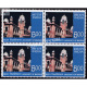 India 2006 University Of Madras Mnh Block Of 4 Stamp