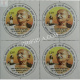 India 2018 150th Birth Anniversary Of Mahatma Gandhi Rs12 Mnh Block Of 4 Stamp