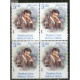 India 2018 Diplomatic Relations Between India And Serbia Nikola Tesla Mnh Block Of 4 Stamp