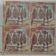 India 2018 Handlooms Of India Kashmir Pashmina Mnh Block Of 4 Stamp