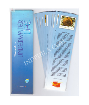 Bookmarks On Underwater Life Set Of 10