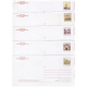 Commemorative Envelope Set Of 5 Top Head Post Office