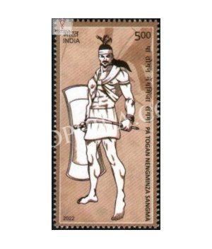 India 2022 Pa Togan Nengminza Sangma Mnh Single Stamp