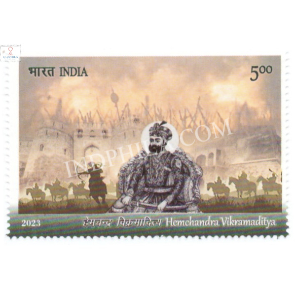 India 2023 Hemchandra Vikramaditya Mnh Single Stamp