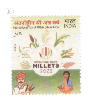 India 2023 International Year Of Millets Mnh Single Stamp