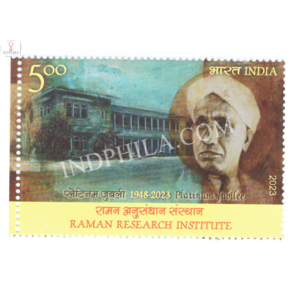 India 2023 Raman Research Institute Mnh Single Stamp