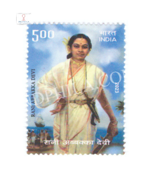 India 2023 Rani Abbakka Devi Mnh Single Stamp