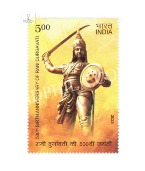 India 2023 Rani Durgavati Mnh Single Stamp