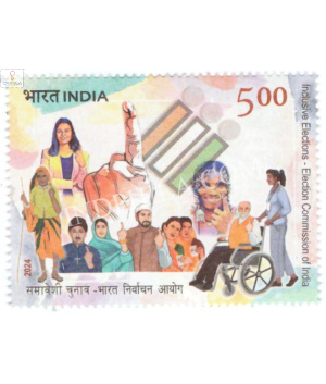 India 2024 Election Commission Of India Mnh Single Stamp