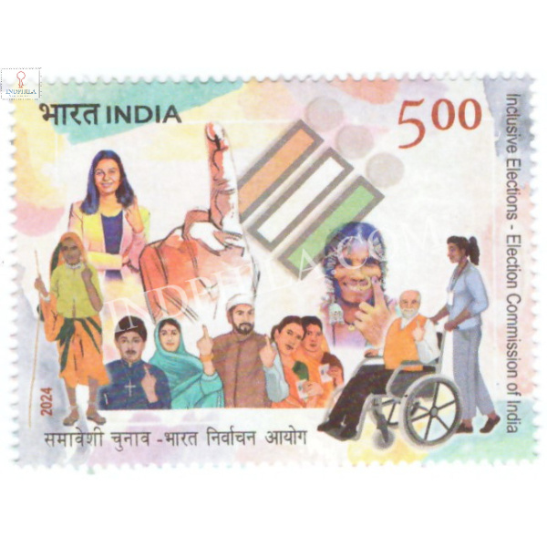 India 2024 Election Commission Of India Mnh Single Stamp