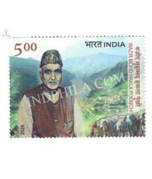 India 2024 Wazir Mohd Hakla Poonchi Mnh Single Stamp