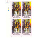 India 2015 Women Empowerment Professional Women Mnh Block Of 4 Traffic Light Stamp