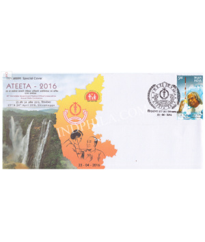 India 2016 Special Cover Of Ateeta 2016 28th Karnataka Government Medical Officers Association From Shivamogga Karnataka