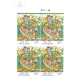 India 2016 Swachh Bharat S1 Mnh Block Of 4 Traffic Light Stamp