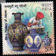 India 2018 Geographical Indication Registered Handicraft Product Blue Pottery Mnh Single Stamp