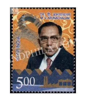 India 2018 M V Arunachalam Mnh Single Stamp