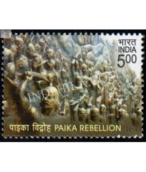 India 2018 Paika Rebellion Mnh Single Stamp