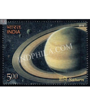 India 2018 Saturn Solar System Mnh Single Stamp