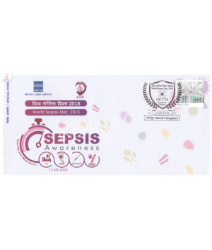 India 2018 Special Cover Of World Sepsis Day 2018 From Bangalore Karnataka