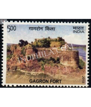 India 2018 Unesco World Heritage Sites In India Forts Gagron Fort Mnh Single Stamp