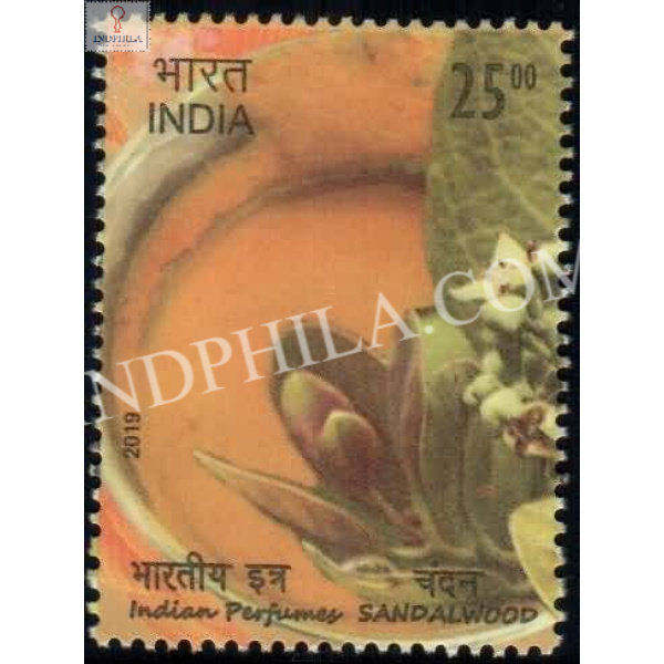 India 2019 Indian Perfumes Sandalwood S1 Mnh Single Stamp