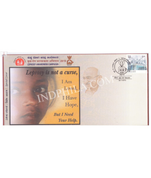 India 2019 Mahatma Gandhi Special Cover Of Leprosy Awareness Campaign Bidar