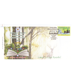 India 2019 Special Cover Of International Day Of Forest From Bangalore Karnataka