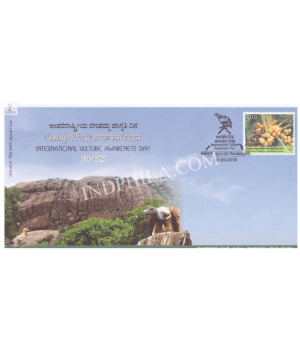 India 2019 Special Cover Of International Vulture Awareness Day From Ramanagara Karnataka