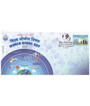 India 2020 Special Cover Of World Ozone Day From Bangalore Karnataka