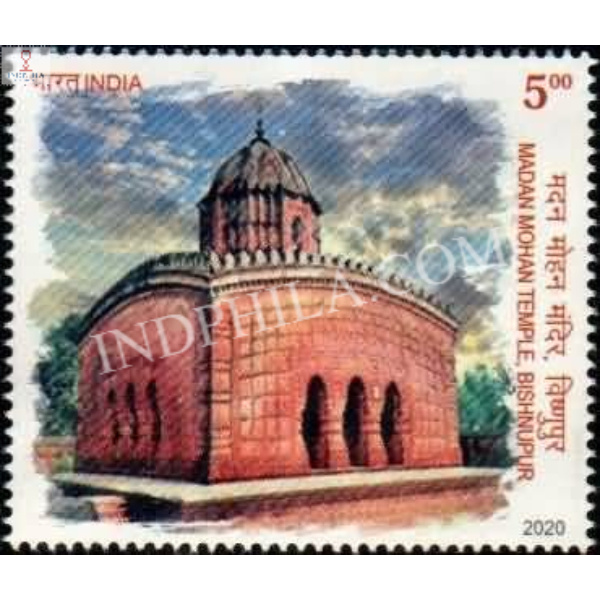 India 2020 Terracotta Temples Of India Madan Mohan Mnh Single Stamp