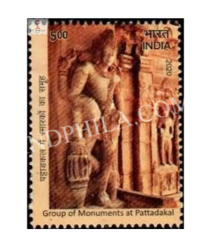 India 2020 Unesco World Heritage Sites In India Pattadakal Monuments Mnh Single Stamp