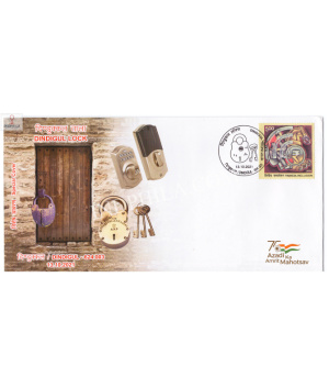 India 2021 Gi Tag Special Cover Of Dindigul Lock Was Released On 13th October 2021 Dindigul Tamilnadu