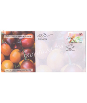 India 2021 Gi Tag Special Cover Of Naga Tree Tomato Was Released On 6th September 2021 Kohima North East