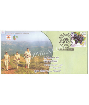 India 2024 Special Cover Of World Ranger Day 2024 Ballari